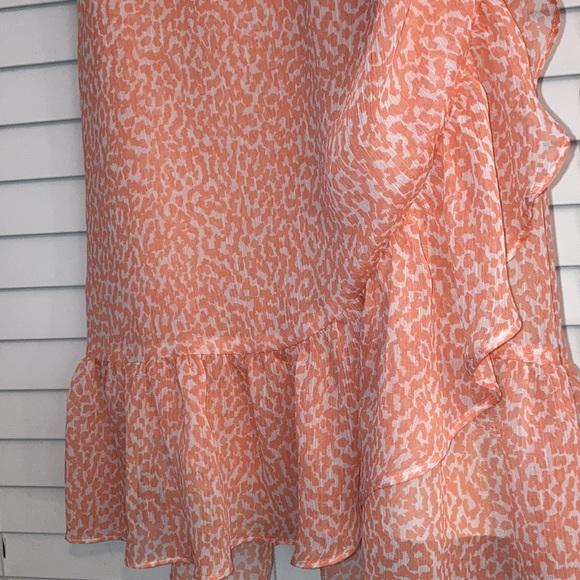 Express Ruffle Wrap Dress - Picture 7 of 9